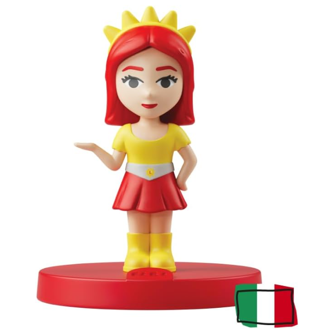 FABA Personaggio Sonoro - Arriva Lucilla! - Musiche, canzoni e suoni per bambini e bambine età 1+ - Ascoltabile con FABA Raccontastorie e FABA+, gioco educativo versione Italiana