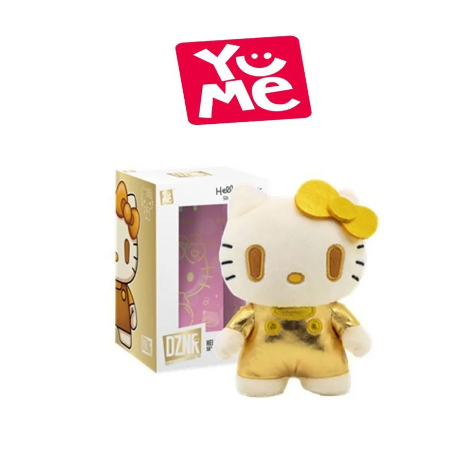 Peluche YuMe DZNR Hello Kitty Golden Edition 18 CM