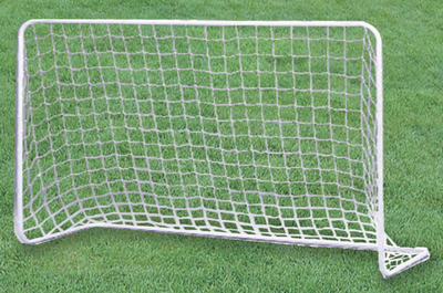 Mandelli Porta da Calcio 180x60x122 h cm  in Metallo Basic Bianca