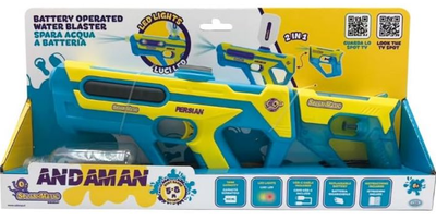 ODS Splashmatic Pistola ad Acqua con Batteria Ricaricabile Andaman 2 in 1