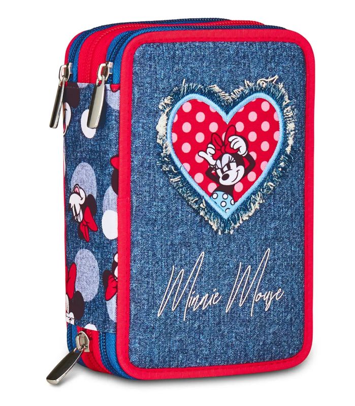 Seven Astuccio 3 Zip Minnie Completo di tutto