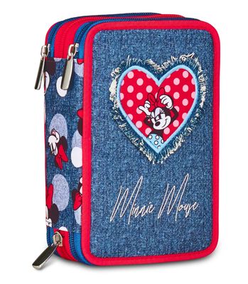 Seven Astuccio 3 Zip Minnie Completo di tutto
