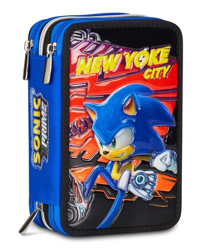 Seven Sonic Prime Astuccio Scuola 3zip