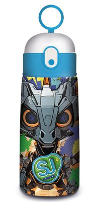 Seven Sj Animal Gang Borraccia Termica con cannuccia Drago Robot