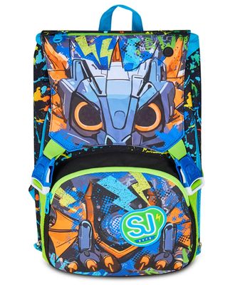 Seven Sj Gang Led Look Zaino Scuola Sdoppiabile Big