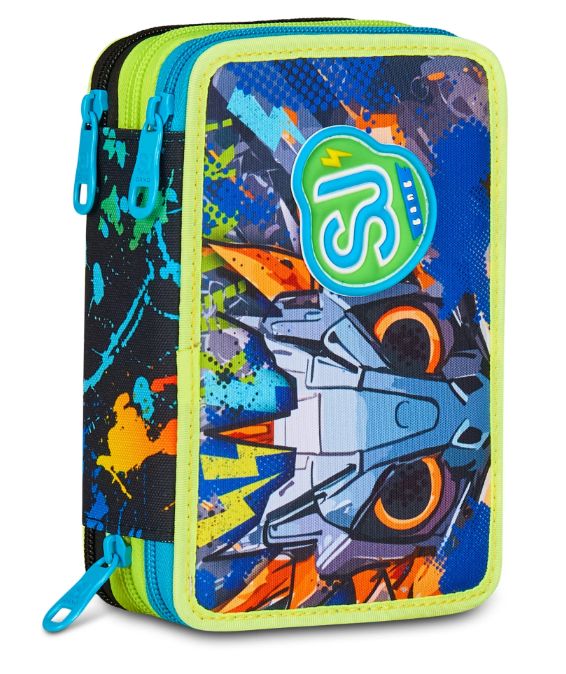 SEVEN SJ GANG ASTUCCIO 3 ZIP - LED LOOK