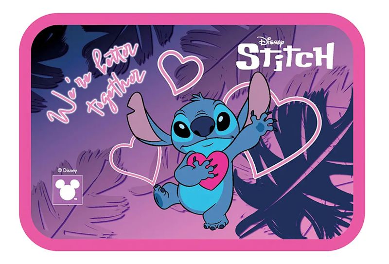 Seven Portamerenda Lilo & Stitch in Acciaio