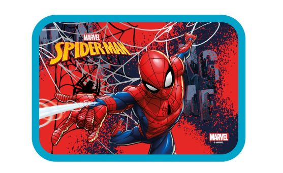 Seven Portamerenda in Acciaio Spiderman Colore Rosso