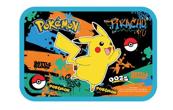 Seven Portamerenda Pokèmon in Acciaio Modello 1
