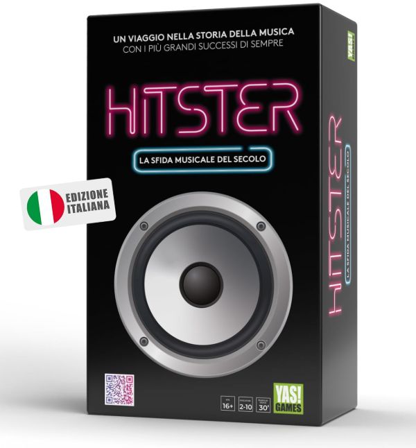 Yas Games - Hitster - L'Unico in Italiano - Party Game musicale per 2 o più giocatori dai 16 anni in su Yas Games - Hitster - L'Unico in Italiano - Party Game musicale per 2 o più giocatori dai 16 anni in su