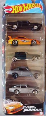 2023 HOT WHEELS FAST AND FURIOUS SET 5 TOYOTA SUPRA PAUL WALKER DODGE CHARGER Limited Edition