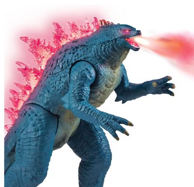Giochi preziosi Godzilla Gigante 35 cm con Funzione Sputa Fuoco e effetto sonoro Godzilla e Kong Il Nuovo Impero