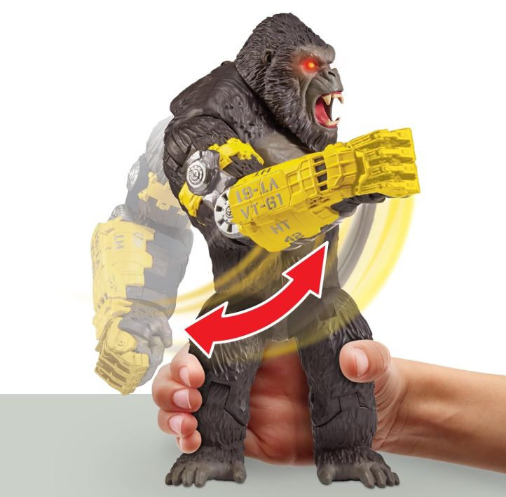 Giochi Preziosi Godzilla e Kong Il Nuovo Impero - Kong Gigante 35 cm Articolato, Altamente Dettagliato Con Luci Suoni E Funzione Sferra Colpi, Per Bambini A Partire Dai 4 Anni, Come Nel Film Giochi Preziosi Godzilla e Kong Il Nuovo Impero - Kong Gigante 35 cm Articolato, Altamente Dettagliato Con Luci Suoni E Funzione Sferra Colpi, Per Bambini A Partire Dai 4 Anni, Come Nel Film