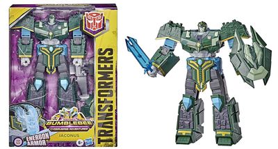 Transformers Bumblebee Cyberverse Adventures Ultimate Iaconus Action Figure, Energon Armour, dai 6 anni in su, 22,5 cm