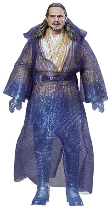 Star Wars Hasbro The Black Series, Personaggio Qui-Gon Jinn (Spirito della Forza), Action Figure ispirate alla Serie Obi-WAN Kenobi, da 15 cm Star Wars Hasbro The Black Series, Personaggio Qui-Gon Jinn (Spirito della Forza), Action Figure ispirate alla Serie Obi-WAN Kenobi, da 15 cm