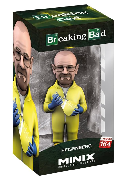 Minix Figura da collezione 12 cm - Breaking Bad - Walter White Heinserberg - Collezionismo per esposizione - Idea Regalo - Giocattoli per Bambini E Adulti - Fan TV (MN18901)