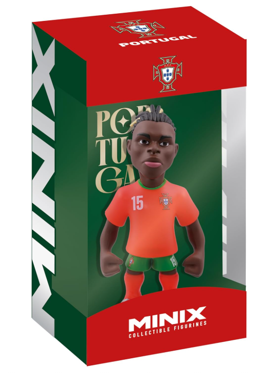 MINIX - Football Stars #215 - Portogallo - Rafael Leao - Statuetta da collezione 12 cm