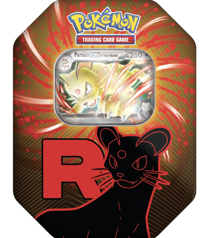 Pokémon Tin Team Rocket Persian Ex da Collezione