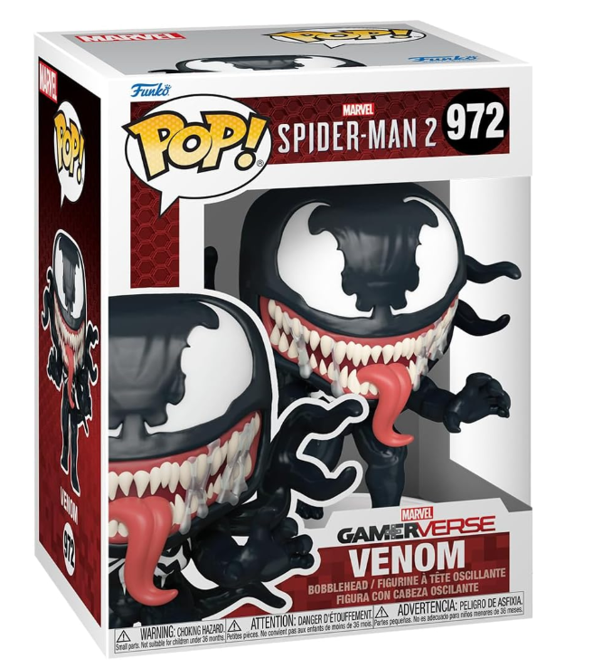Funko POP! Games: Spider-Man 2- Venom - Spider-man 2 Video Game - Figura in Vinile da Collezione - Idea Regalo