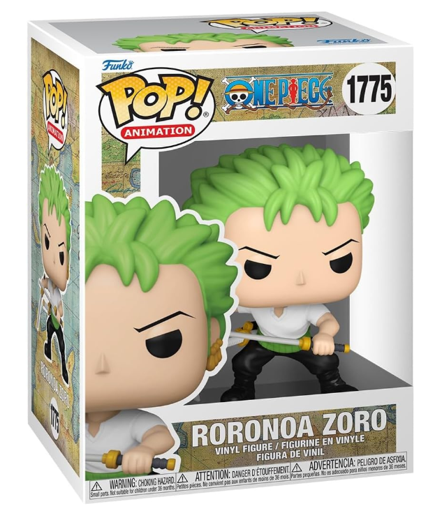 Funko Pop Statuetta in Vinili di Roronoa Zoro di One Piece