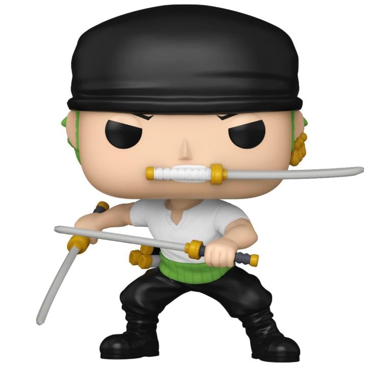 Funko Pop Statuetta in Vinili di Roronoa Zoro di One Piece con Bandana