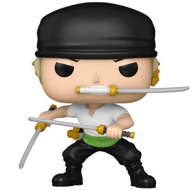 Funko Pop Statuetta in Vinili di Roronoa Zoro di One Piece con Bandana