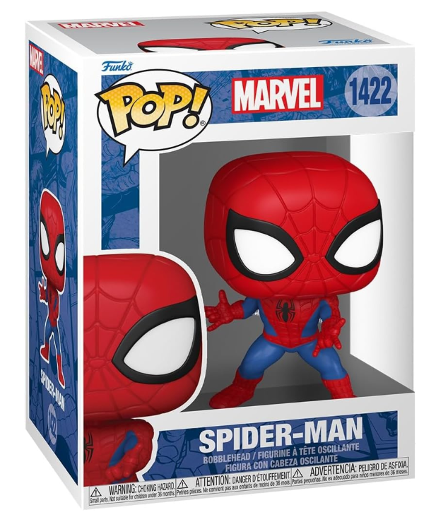 Funko Pop Personaggio in vinile di Spiderman N 1422
