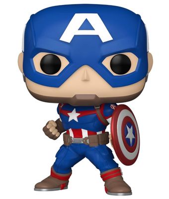 Funko Pop Personaggio in Vinile di Capitan America N 1419