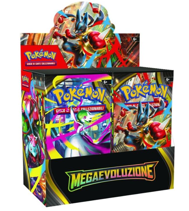 Pokèmon Megaevoluzioni Box da 36 Buste Pokèmon Megaevoluzioni Box da 36 Buste