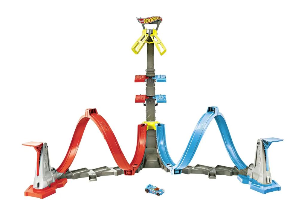 Hot Wheels Loop & Launch Track Set Pista con una Macchinina Inclusa Hot Wheels Loop & Launch Track Set Pista con una Macchinina Inclusa
