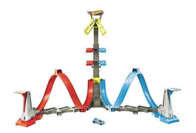 Hot Wheels Loop & Launch Track Set Pista con una Macchinina Inclusa Hot Wheels Loop & Launch Track Set Pista con una Macchinina Inclusa