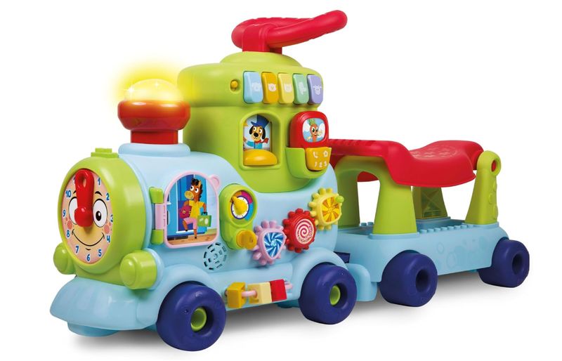 Lisciani Giochi Il trenino Cavalcabile Primi Passi 4 in 1