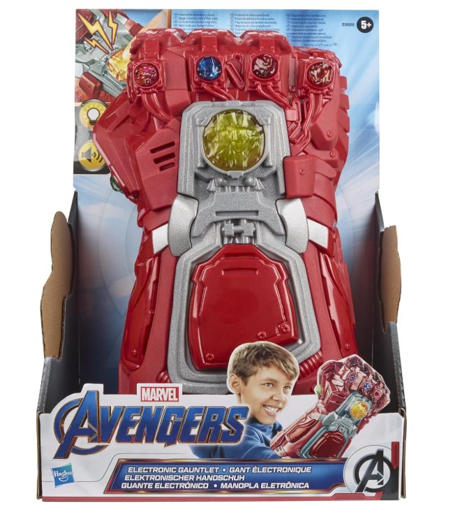 Hasbro Marvel Avengers: Endgame, Guanto dell'Infinito elettronico Rosso, con luci e Suoni Hasbro Marvel Avengers: Endgame, Guanto dell'Infinito elettronico Rosso, con luci e Suoni