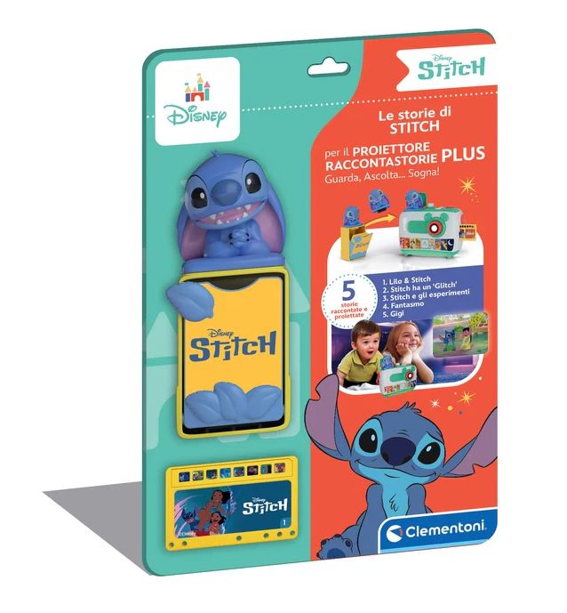 Clementoni Le storie di Stitch - Ricarica Proiettore Raccontastorie Clementoni Le storie di Stitch - Ricarica Proiettore Raccontastorie