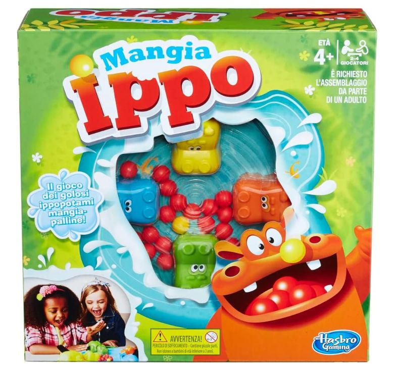Hasbro Gaming Gioco di Società mangia Ippo