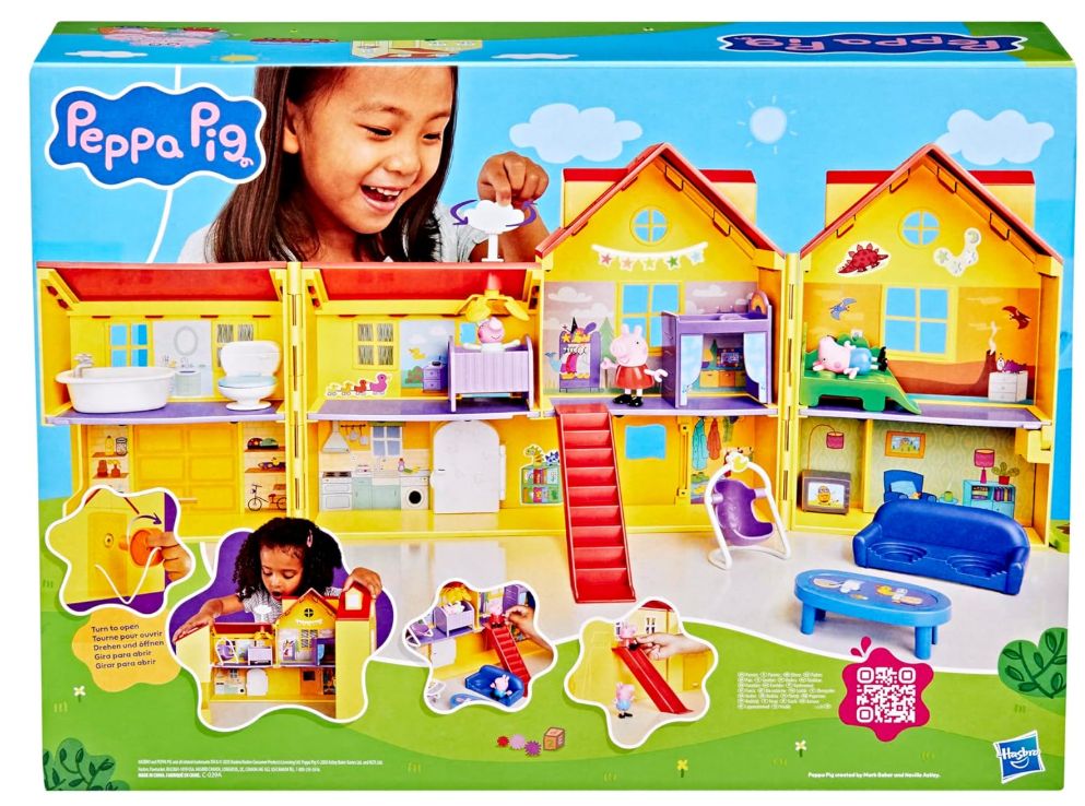 Peppa Pig, Set da Gioco La Grande casa di Peppa Peppa Pig, Set da Gioco La Grande casa di Peppa