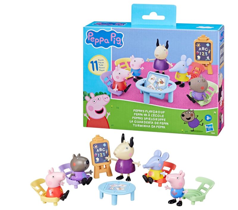 Hasbro Peppa Pig La Scuola Gruppo di Gioco di Peppa