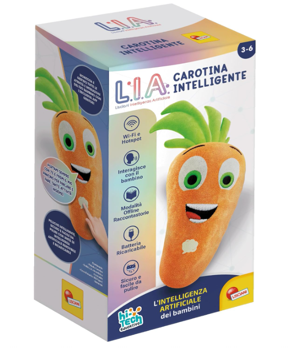 Lisciani Giochi - Hi Tech Educativo L.I.A. Carotina Intelligente