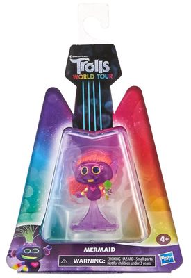 Hasbro Trolls World Tour personaggio Mermaid H 8 cm circa Hasbro Trolls World Tour personaggio Mermaid H 8 cm circa