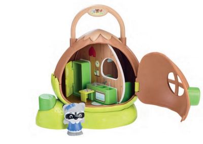 Klorofil La casa delle Nocciole con personaggio e accessori Klorofil La casa delle Nocciole con personaggio e accessori