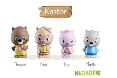 Klorofil Personaggi La famiglia di Castori Klorofil Personaggi La famiglia di Castori