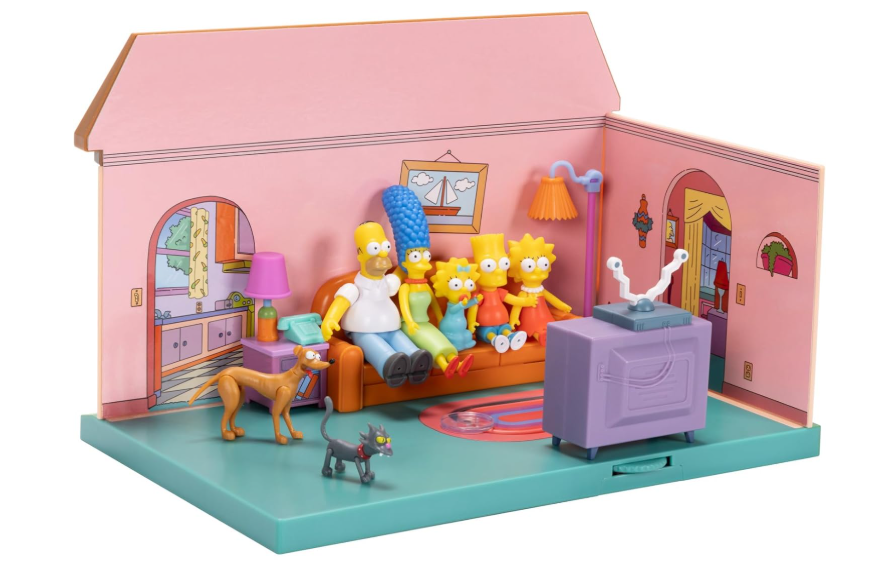 Jakks Pacific The Simpsons – playset dell’iconica casa dei Simpson con Incluso Homer