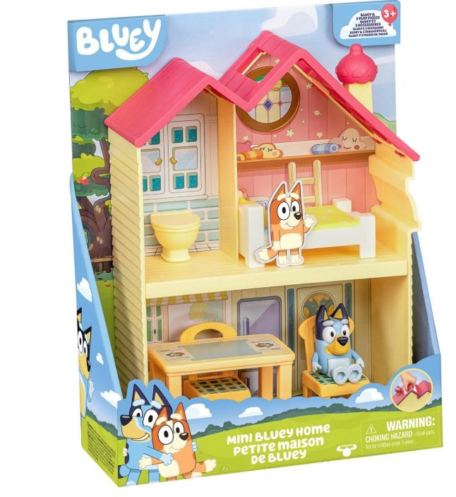 Bluey Mini casa con Personaggio e Accessori Bluey Mini casa con Personaggio e Accessori