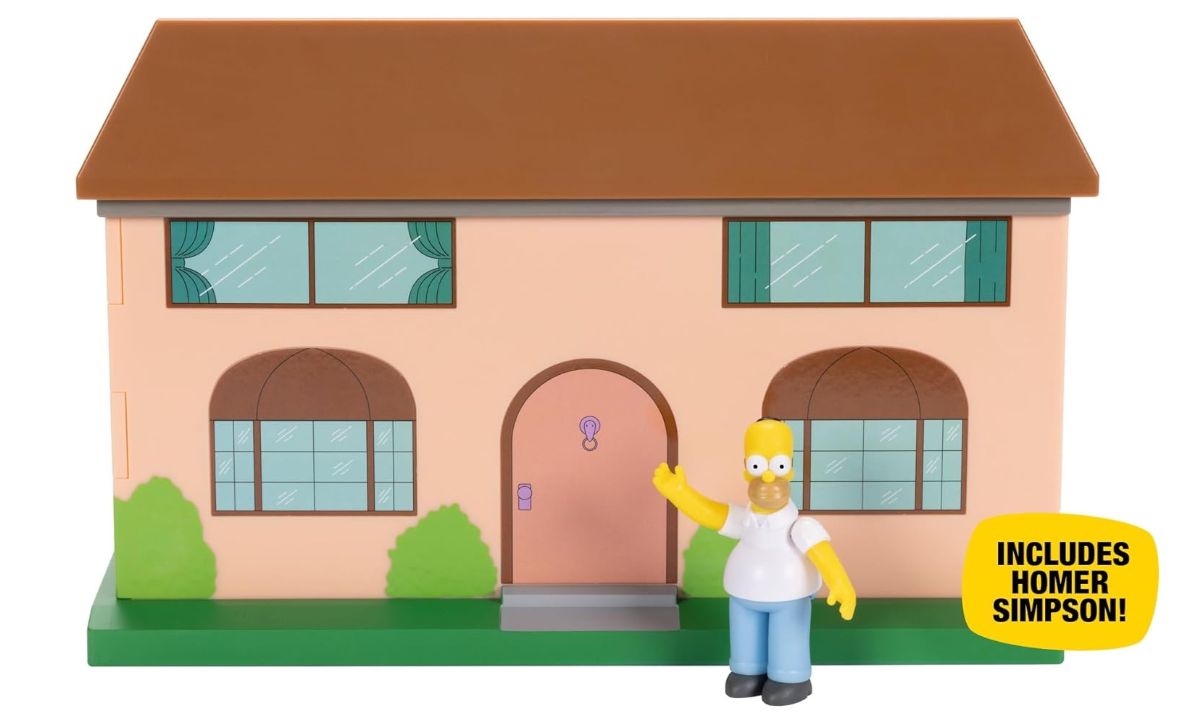 Jakks Pacific The Simpsons – playset dell’iconica casa dei Simpson con Incluso Homer Jakks Pacific The Simpsons – playset dell’iconica casa dei Simpson con Incluso Homer