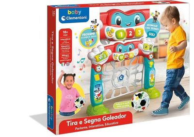 Clementoni Tira e Segna Goleador Porta da Calcio Interattiva Clementoni Tira e Segna Goleador Porta da Calcio Interattiva