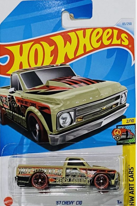 Hot Wheels Limited Edition ‘67 Chevy C10 Cream 2024 D Case