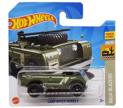 Hot Wheels - Land Rover Series II - Baja Blazers 10/10 - HKG65 - Short Card - Track Stars - BFGoodrich - Mattel 2023 edizione Limitata