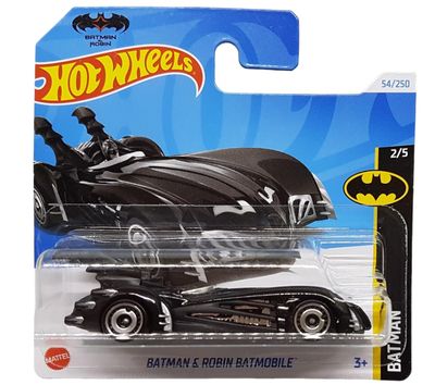 Hot Wheels - Batman & Robin Batmobile - Batman 2/5 - HRY54 - Short Card - DC - Mattel 2024 Edizione Limitata