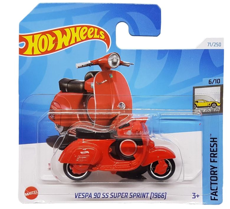 Hot Wheels Vespa Piaggio 90 SS Super Sprint (1966) Scala 1:64 Limited Edition