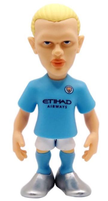 Minix Statuetta da Collezione Calcio Manchester City Erling Haaland